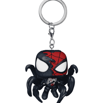 FUNKO POP Keychain SpiderMan 2 Symbiote Takeover