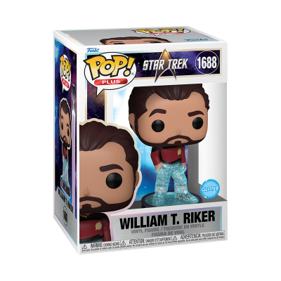 POP Plus Star Trek Transporter Riker