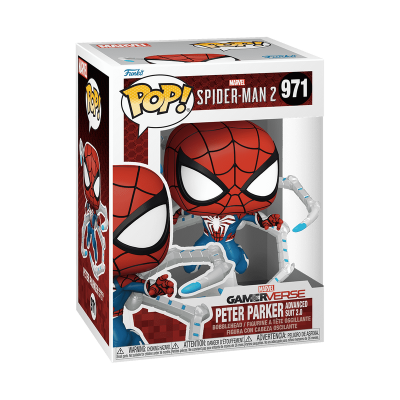 POP Games SpiderMan 2 Peter Parker Suit